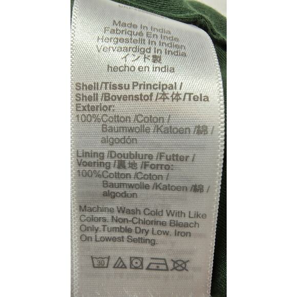 Madewell Sleeveless Crewneck Bubble Top Summit Green L NWT - Picture 12 of 12